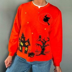 White Stag Halloween Pullover